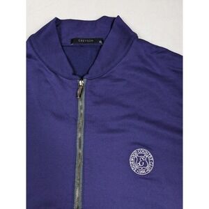 Greyson Mens Golf 1/4 Zip Long Sleeve Shirt Edgewood Country Club XL Golf